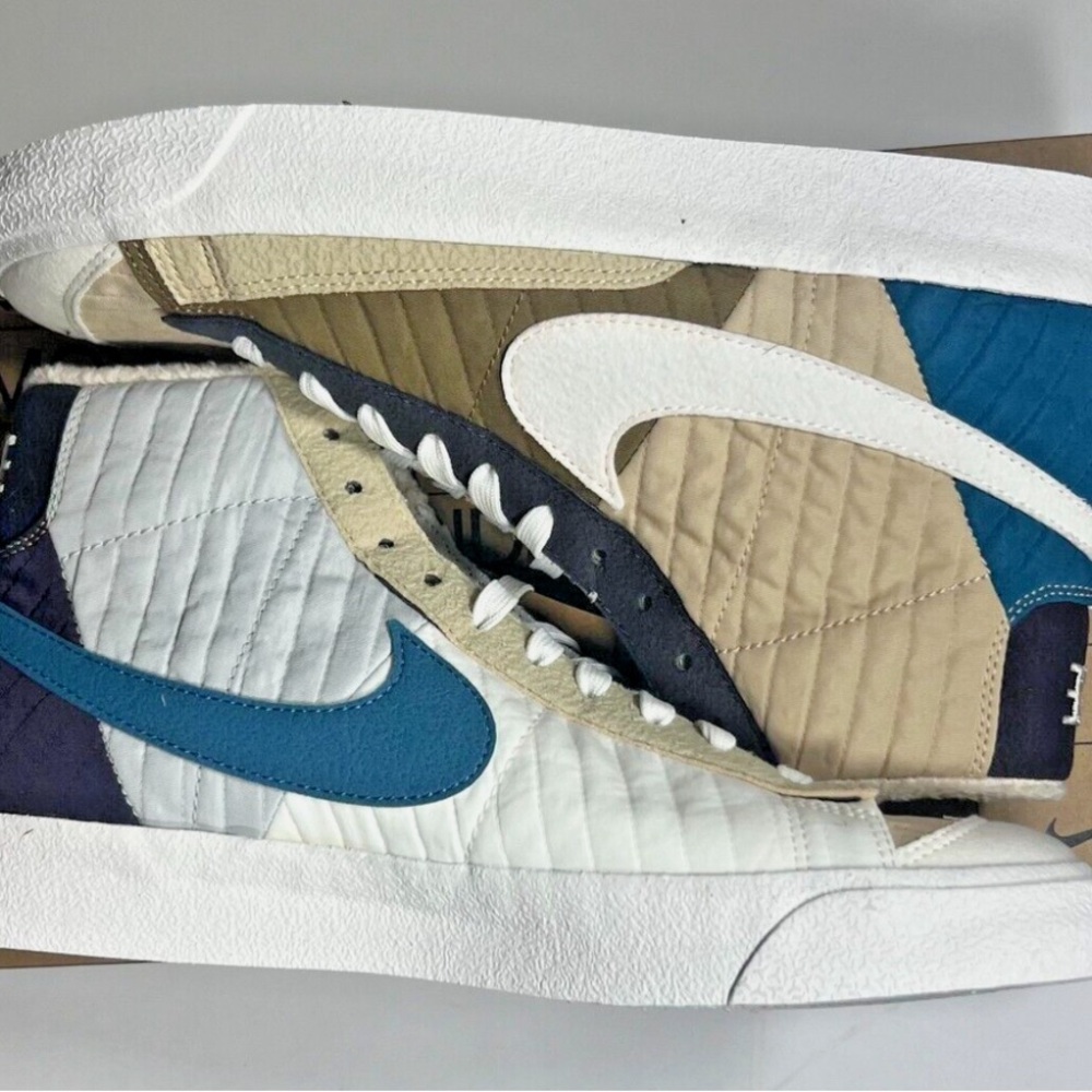 Nike Blazer Mid '77 Vintage Multicolor Sneakers - Size 9M/10.5W